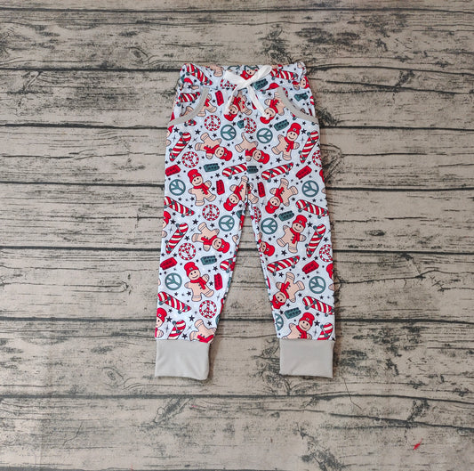 Baby Boys Gingerbread Christmas Pants