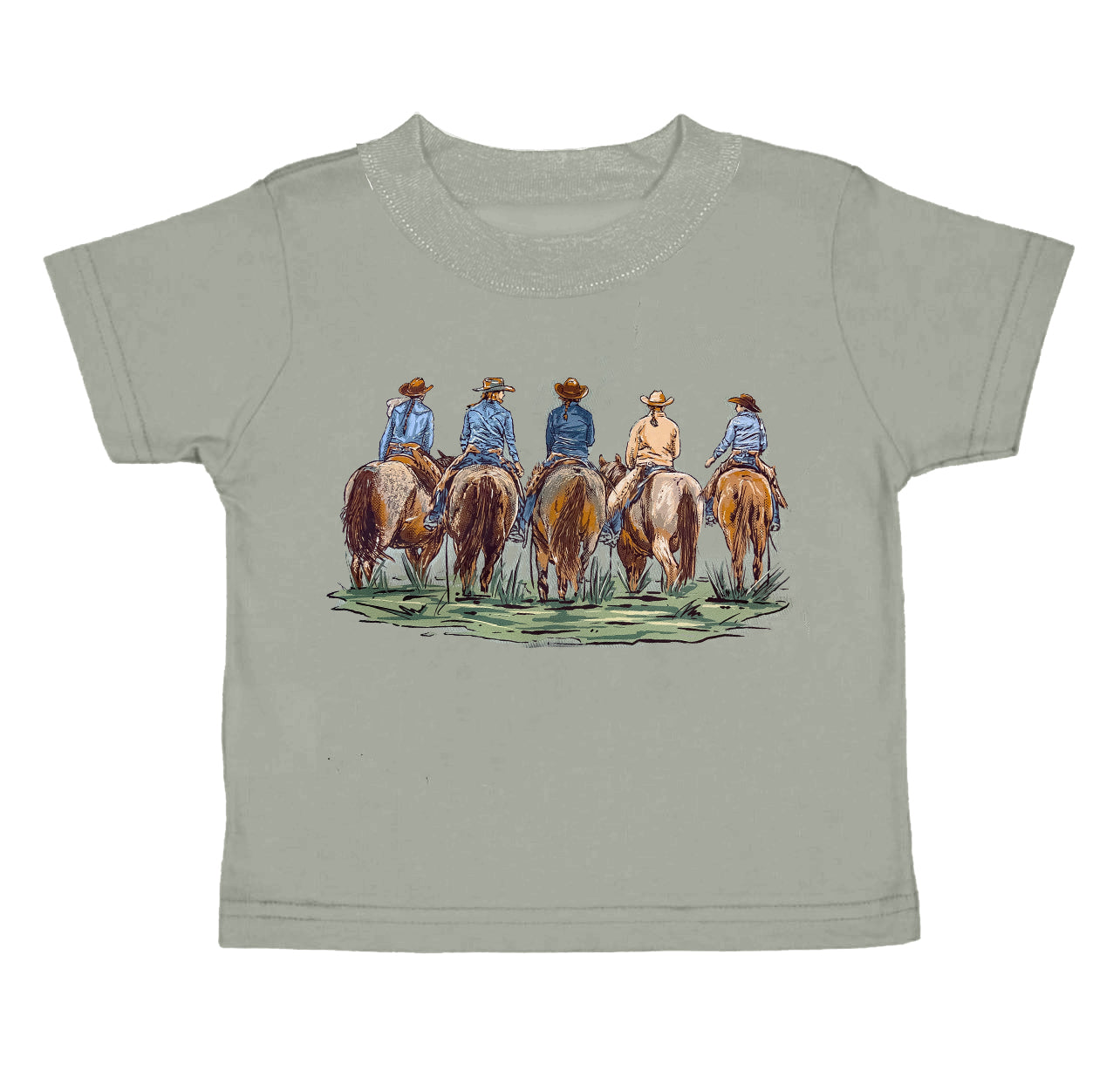 Baby Boys Toddler Western Horse Riding Short Sleeve Tee Shirts Tops Preorder(moq 5)