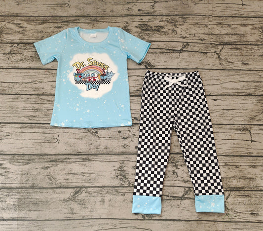 Baby Boys Dr Reading Blue Tee Shirts Tops Pants Clothing Sets