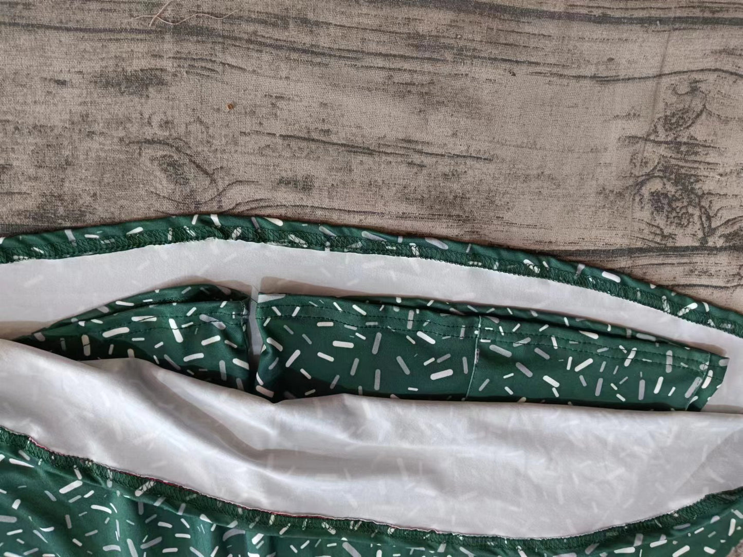 Preorder(moq 5) Adult Women Green Team Skorts Bottoms