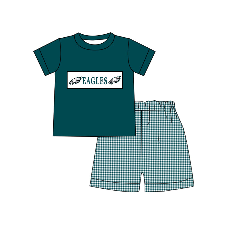 Baby Boys Eagles Team Tops Shorts Clothes Sets preorder (moq 5)