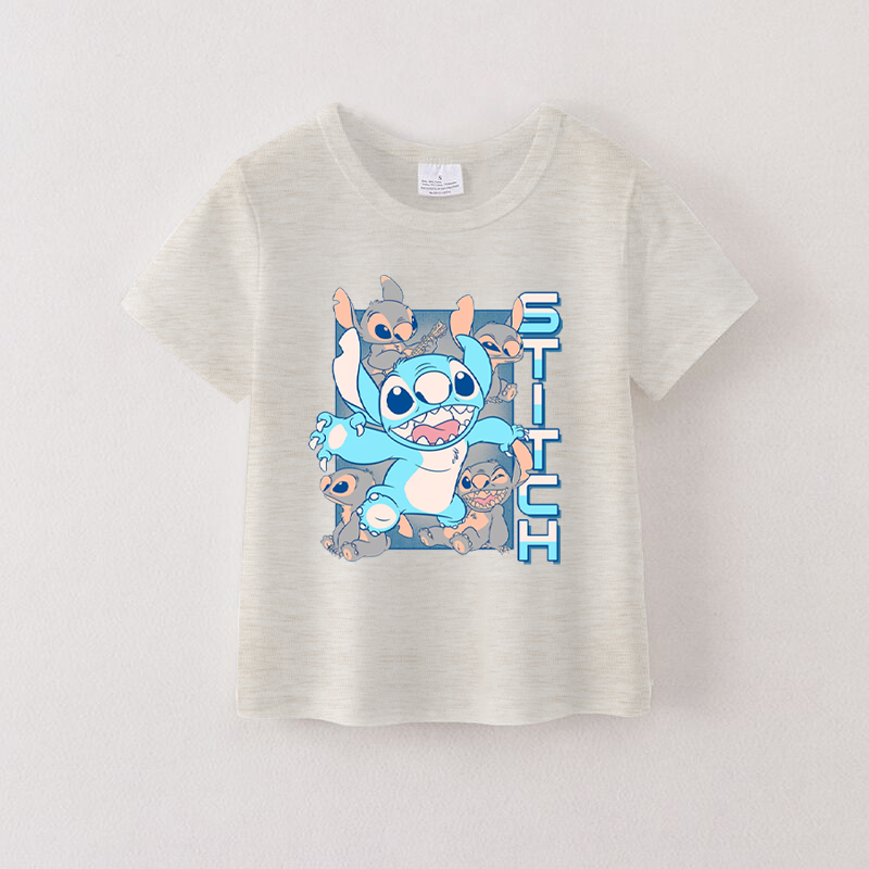 Baby Boys Short Sleeve Blue Mouse Summer Tee Shirts Preorder(moq 5)
