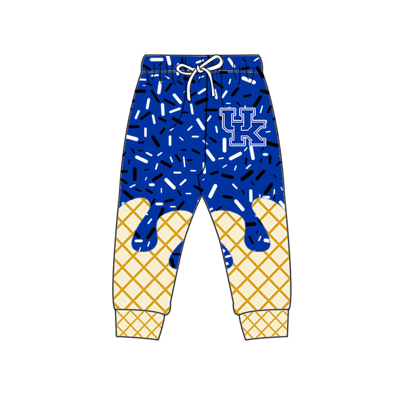 Preorder (moq 5)Baby Boys Drip Sprinkles Georgia Bulldogs Team Jogger Pants Bottom