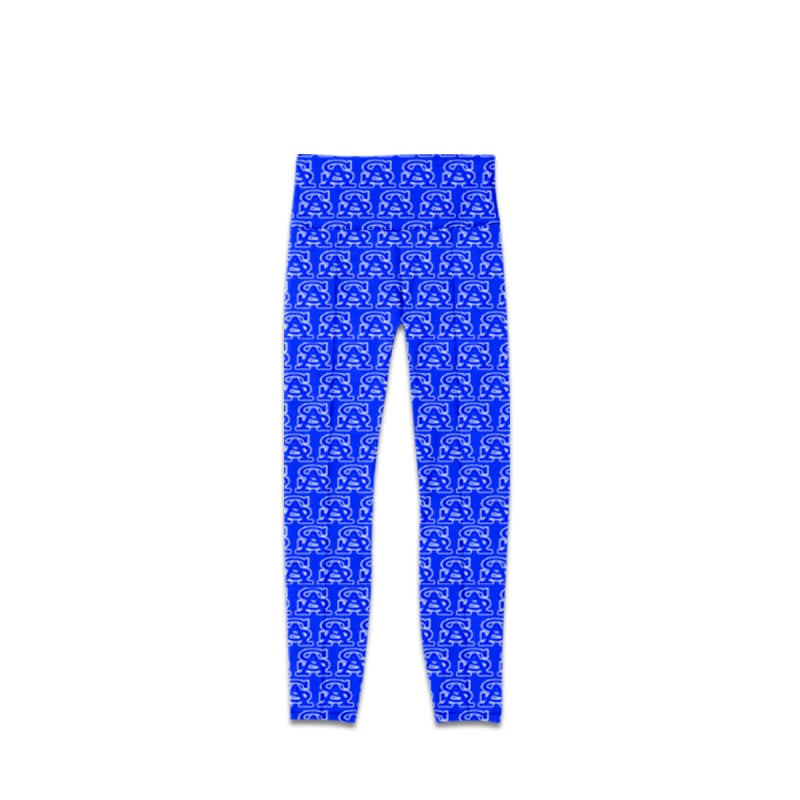Preorder moq 5 Baby Girls Blue SA Yoga Legging Pants