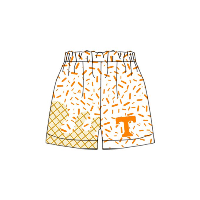 Preorder moq 5 Baby Boys Tennessee Team Shorts Bottoms