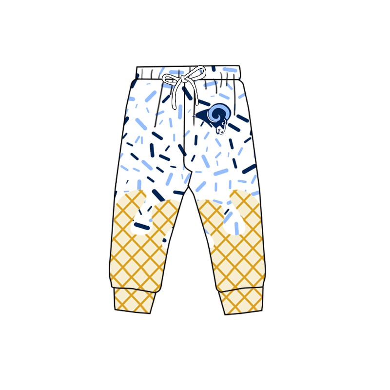 Preorder(moq 5)Baby Boys Goats Team Jogger Pants Bottoms