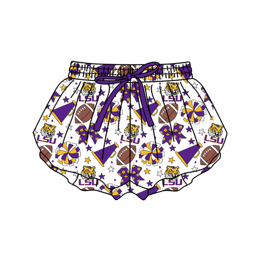 Preorder (moq 5)Baby Girls Bows Stars Footballs Team Butterfly Shorts Bottom