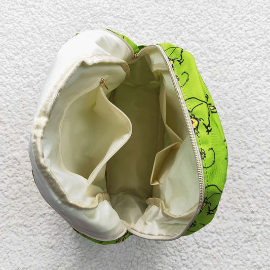 Baby Kids Children Green Face Christmas Back Bags