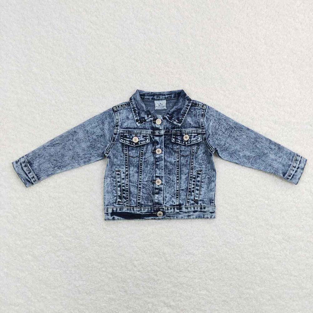 Baby Girls Light Blue Denim Fall Spring Jackets
