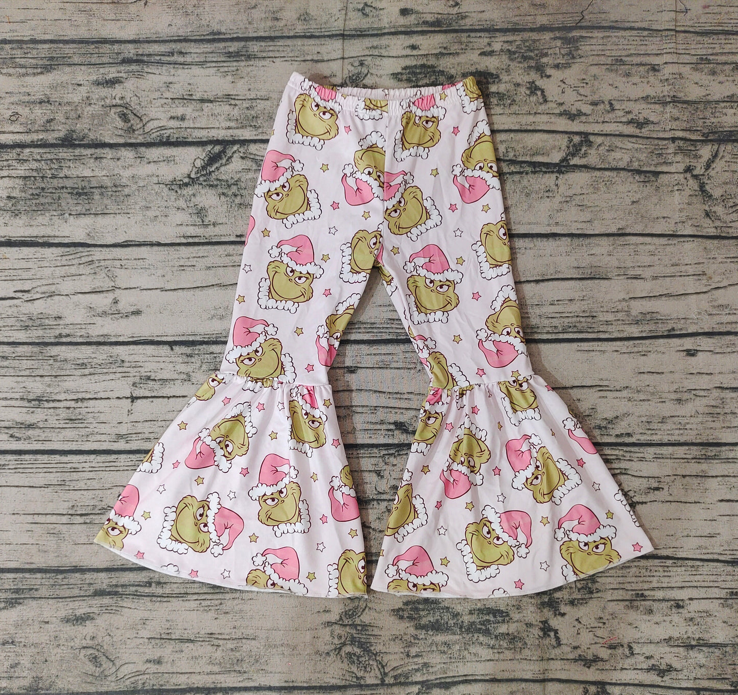 Baby Girls Christmas Frog Hooded Zip Tops Bell Pants Clothes Sets