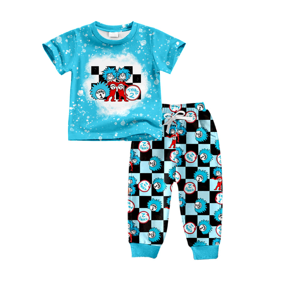 Baby Boys Dr Reading Tee Shirt Pants Sets Preorder(moq 5)