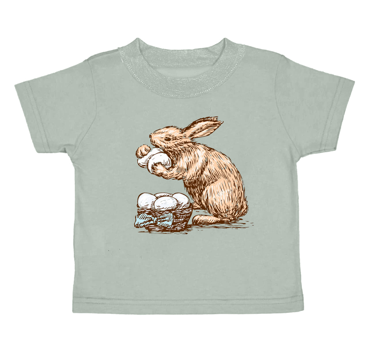 Baby Boys Easter Rabbit Eggs Tee Shirts Tops preorder(moq 5)