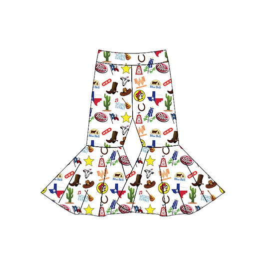 Baby Girls TX Texas Bell Bottom Pants preorder(moq 5)