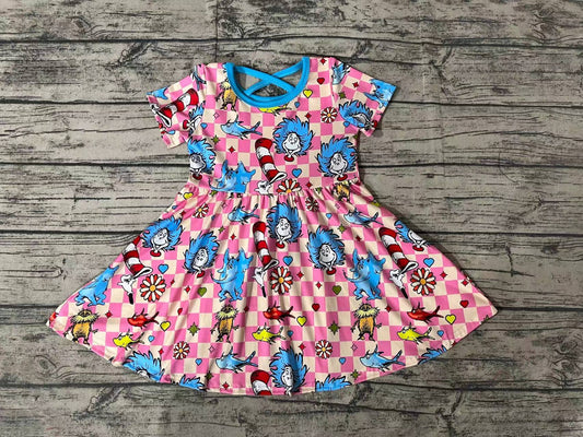 Baby Girls Dr Reading Short Sleeve Knee Length Dresses