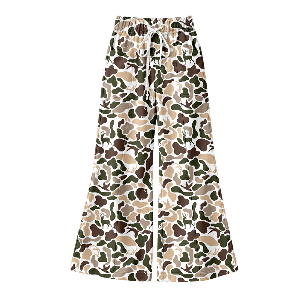 Preorder (moq 5) Adult Women Deer Camouflage Pants Bottoms Trousers