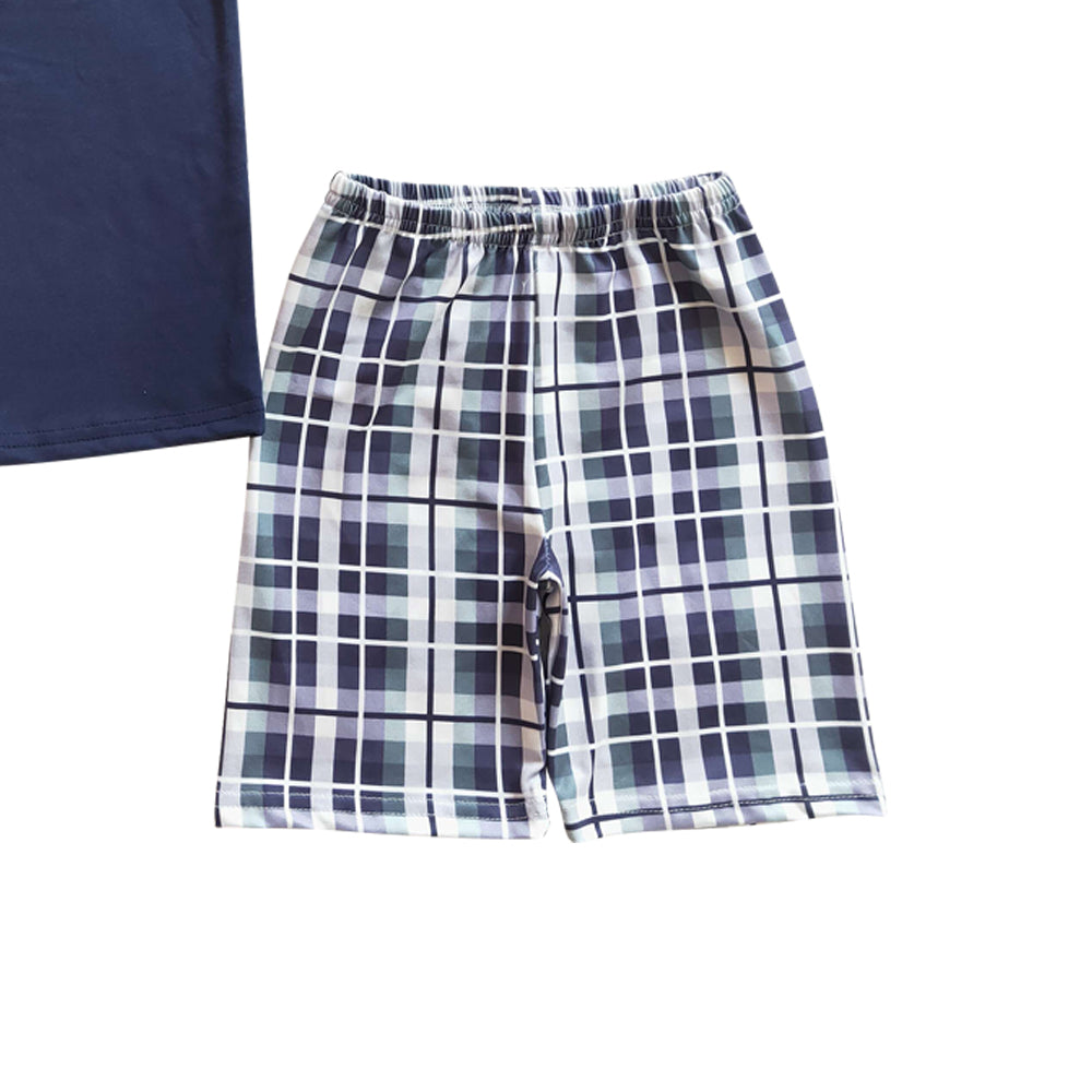 Boys Kids Duck Embroidery Tee Shirts Shorts Summer Clothes Sets