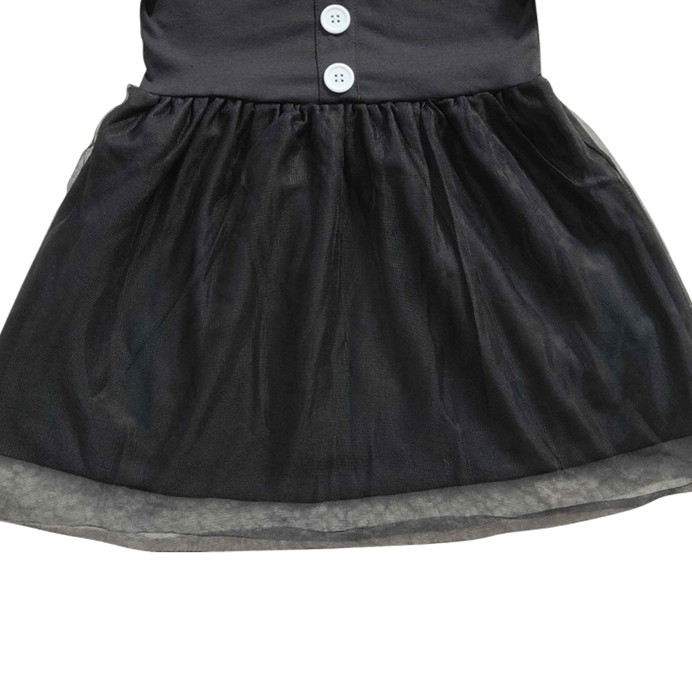 Baby Girls Black Tutu Movie Knee Length Dresses