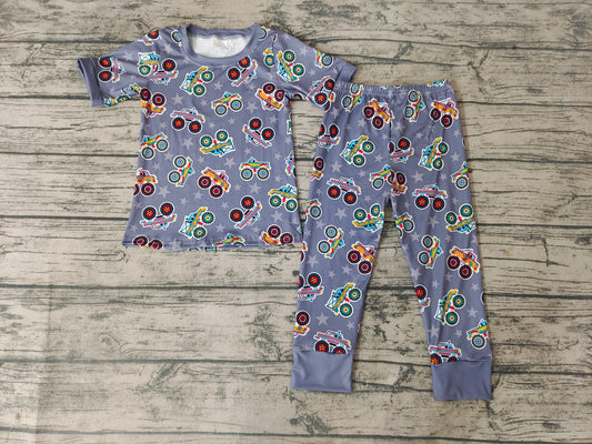Baby Boys Truck pants pajamas clothing sets