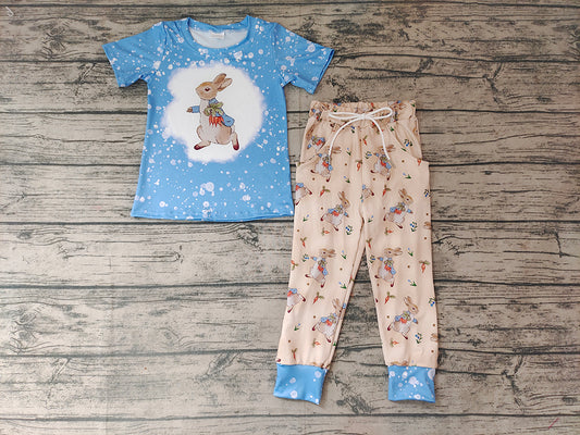 Baby Boys Easter Rabbit Pants Clothes Sets