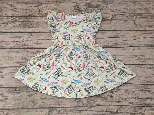 Baby Girls Fishing pearl Dresses