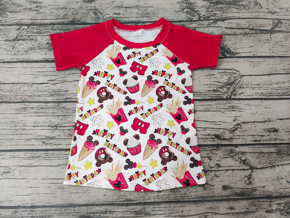 Baby Boys Birthday Cake shirts tops