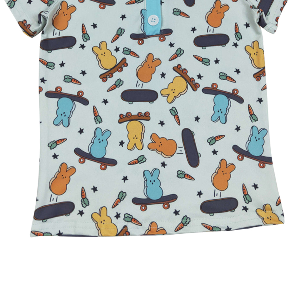 Baby Boys Easter Bunny Short Sleeve Tee Shirts Tops