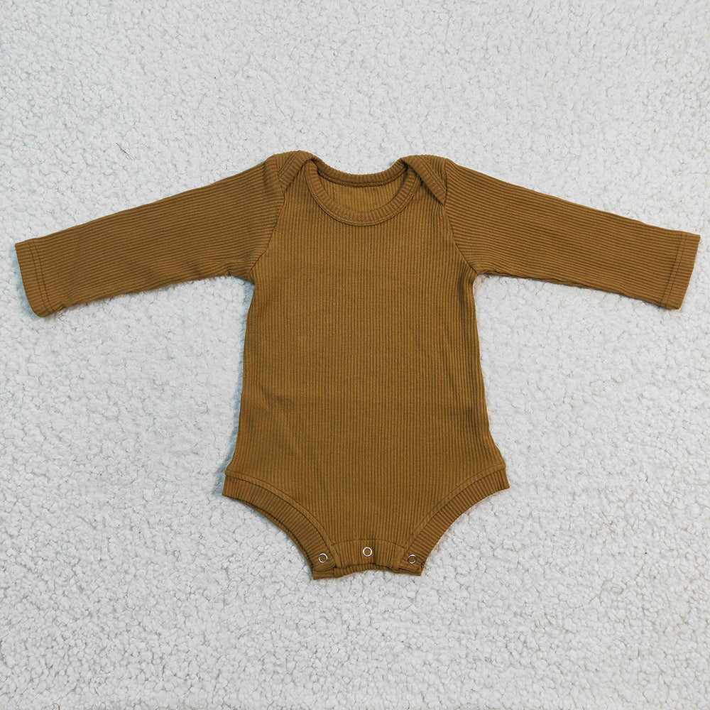 Baby Girls Long Sleeve Woolen Cotton Rompers