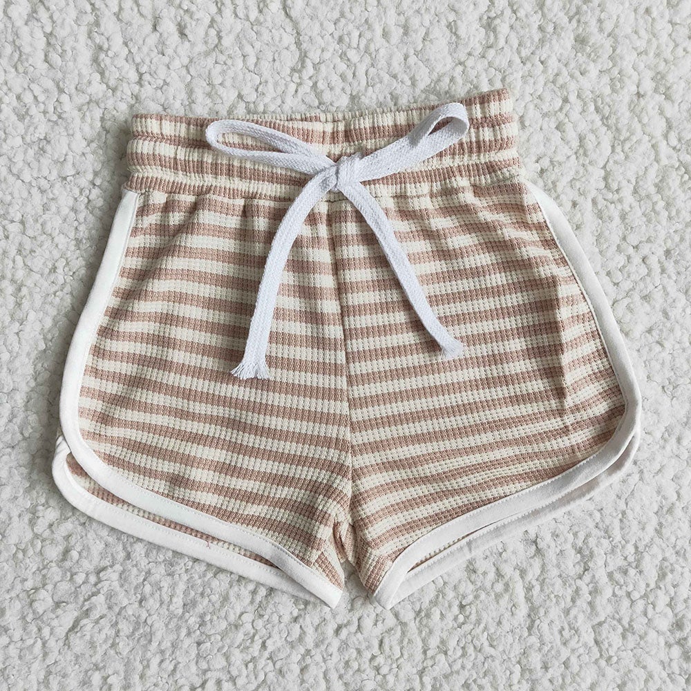 Baby girls summer sports design shorts 14