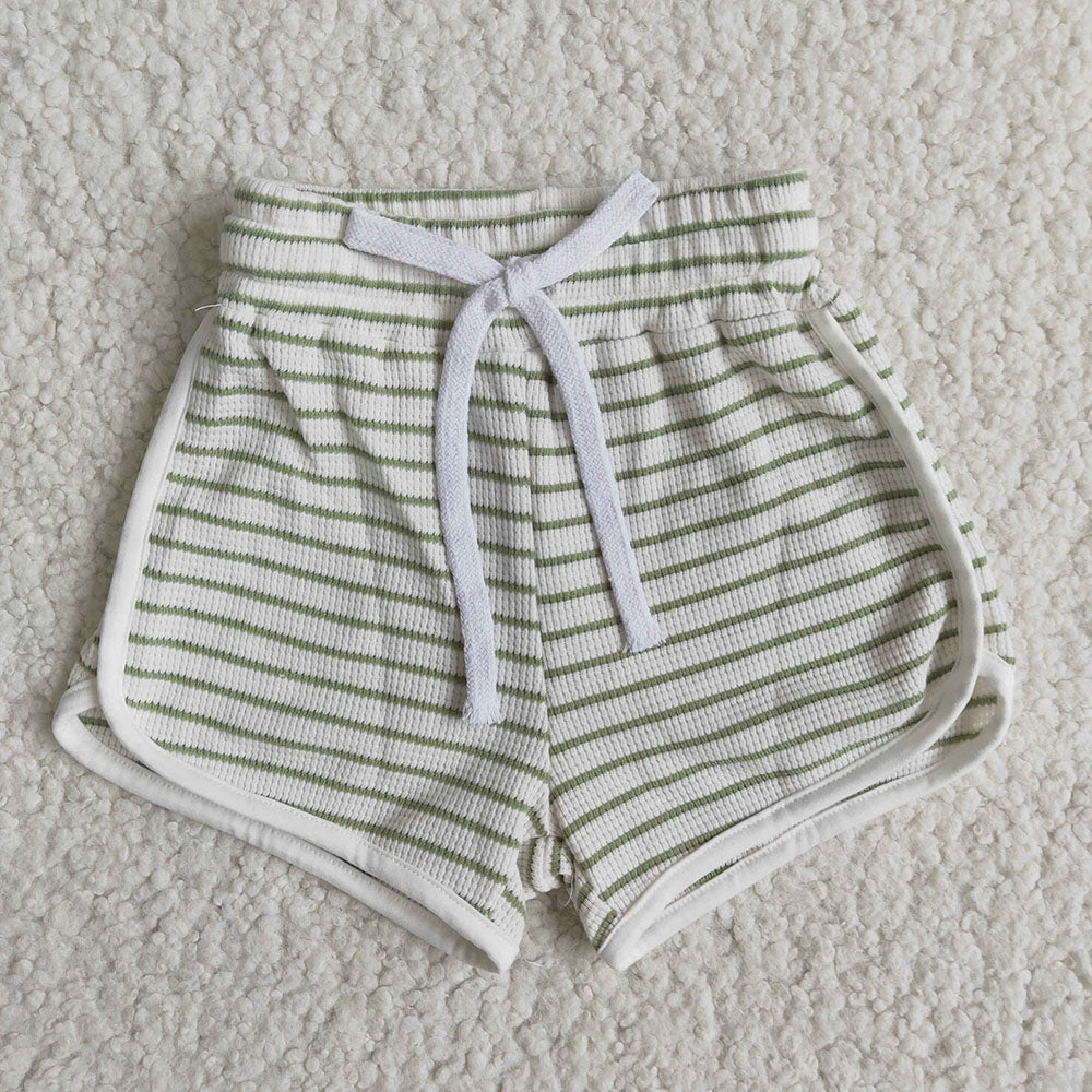 Baby girls summer sports design shorts 4