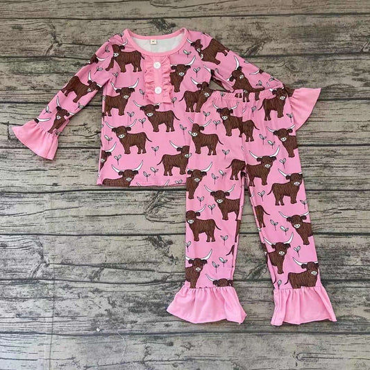 Girls heifer pajamas