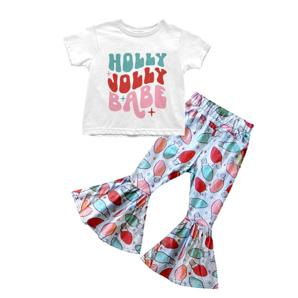 Holly Christmas Pants Sets