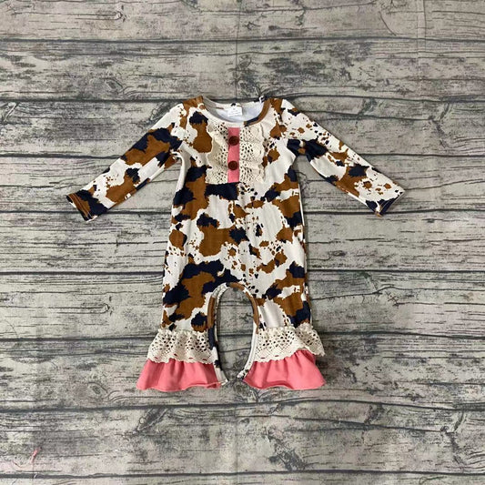 Cow print rompers