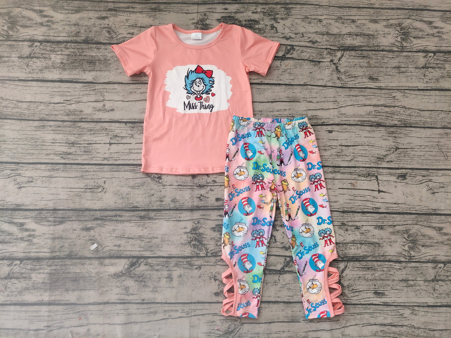 Dr pink legging sets