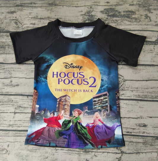 Baby Boys short sleeve Halloween witch shirts