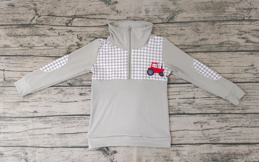 Baby Boys tractor pullover shirts tops