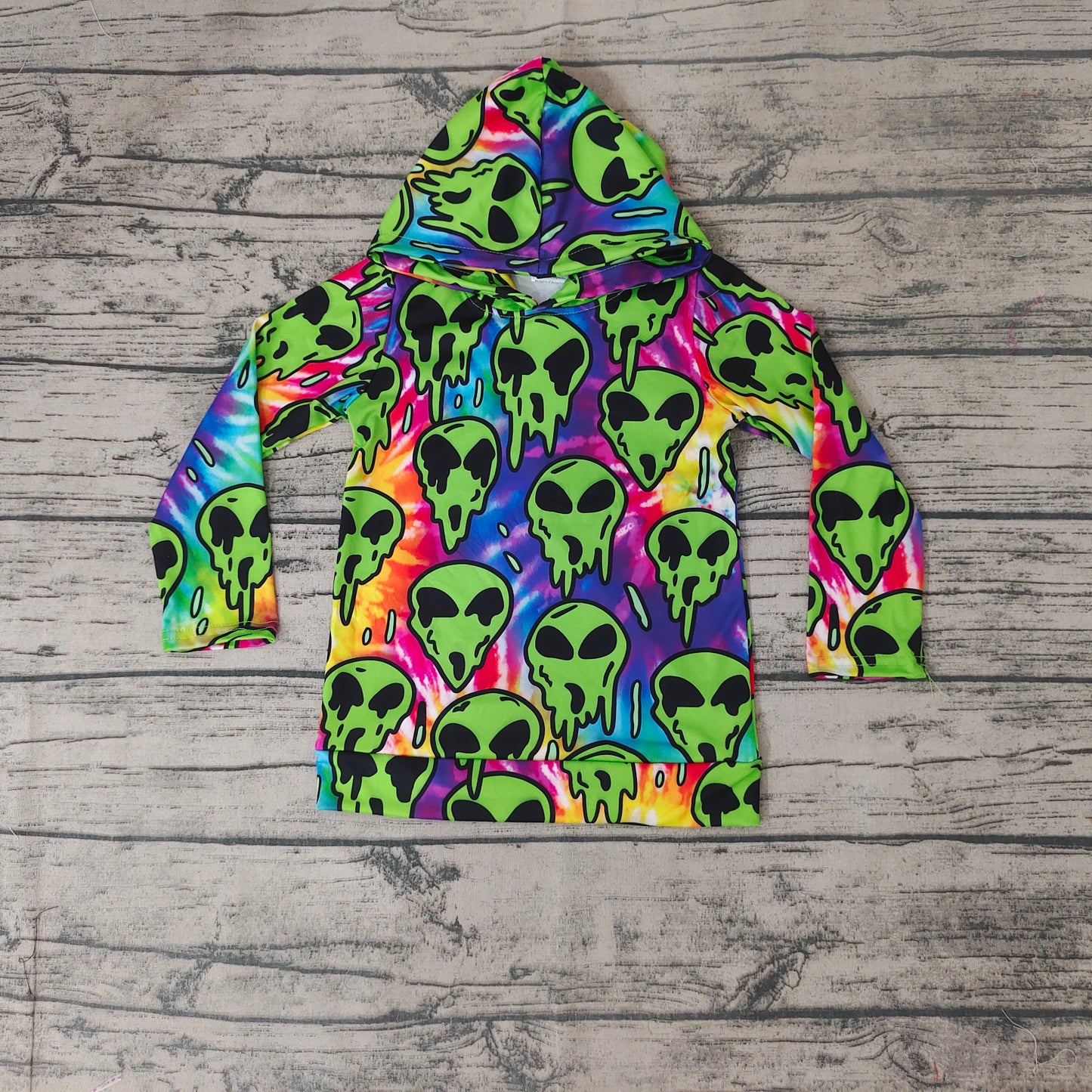 Baby boys hooded Halloween long sleeve colorful tops