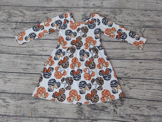 Baby Girls Animal mouse Knee Length Dresses