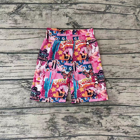Baby Kids Girls Biking Butterfly Summer Shorts