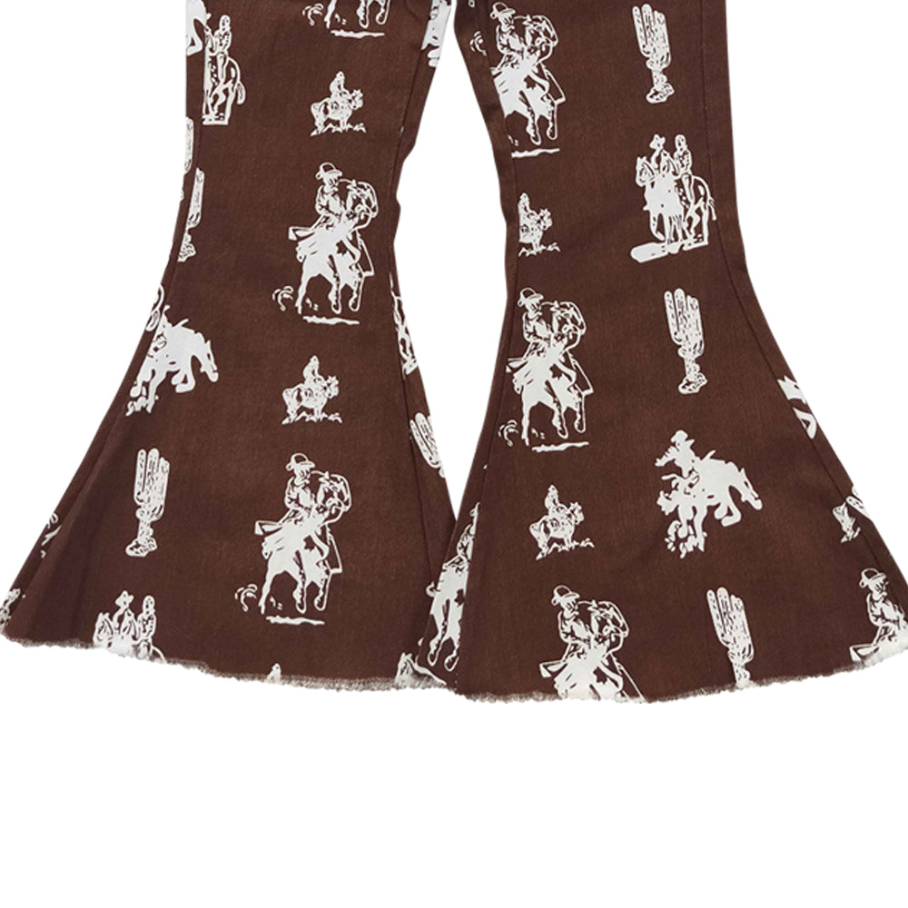 Baby Girls Rodeo Denim Bell Pants