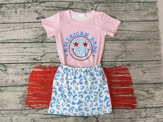 Baby Girls Smile Tassel Skirts Sets