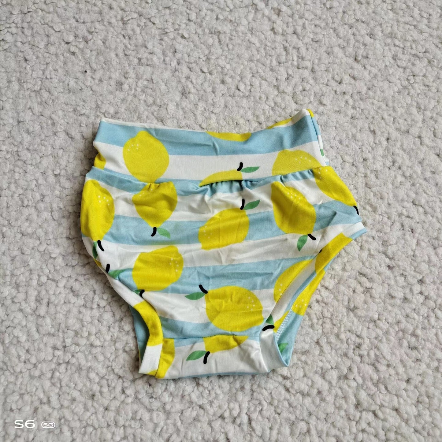 Baby Girls lemon summer bummies bloomers