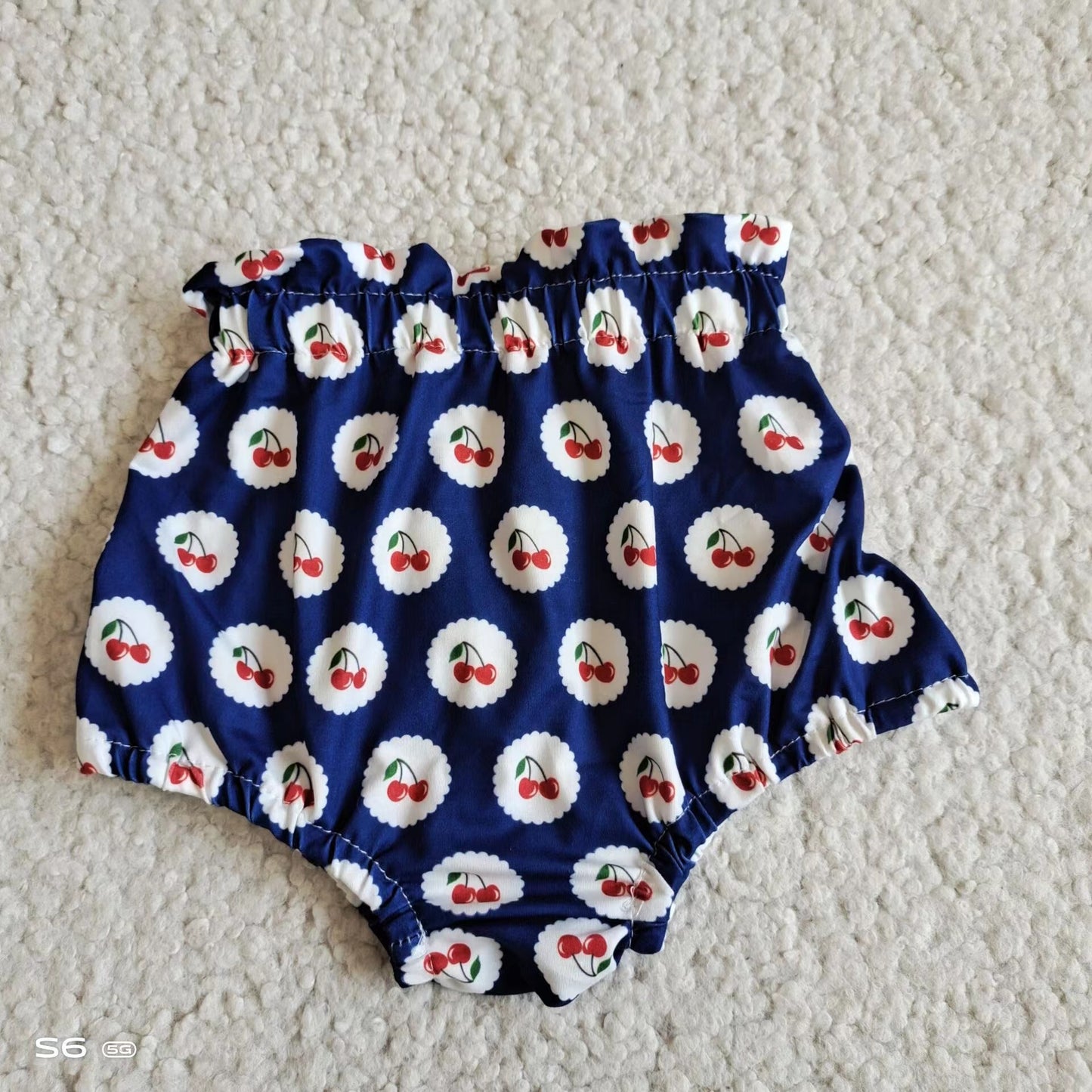 Baby Girls cherry bummies bloomers