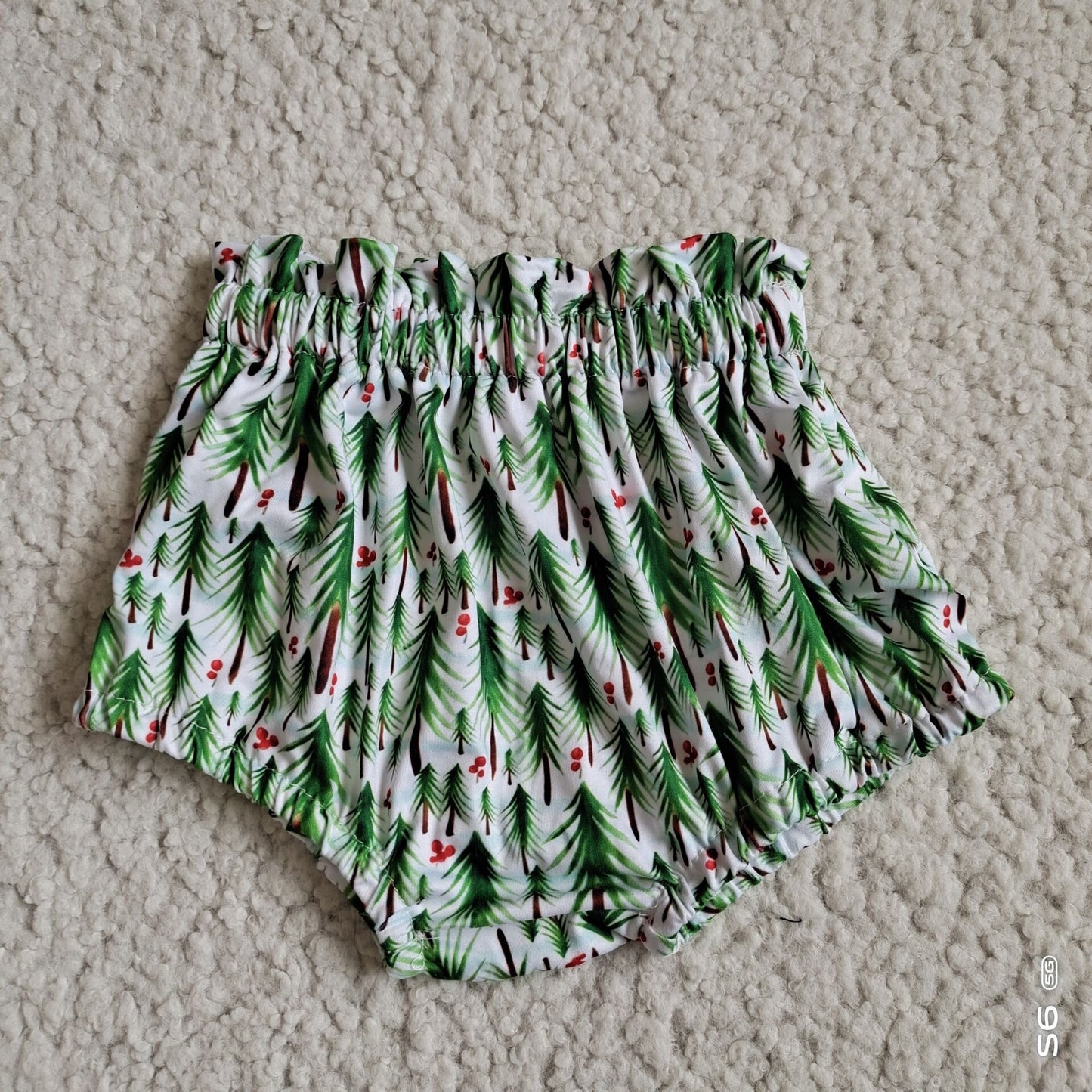 Baby Girls christmas tree bummies bloomers
