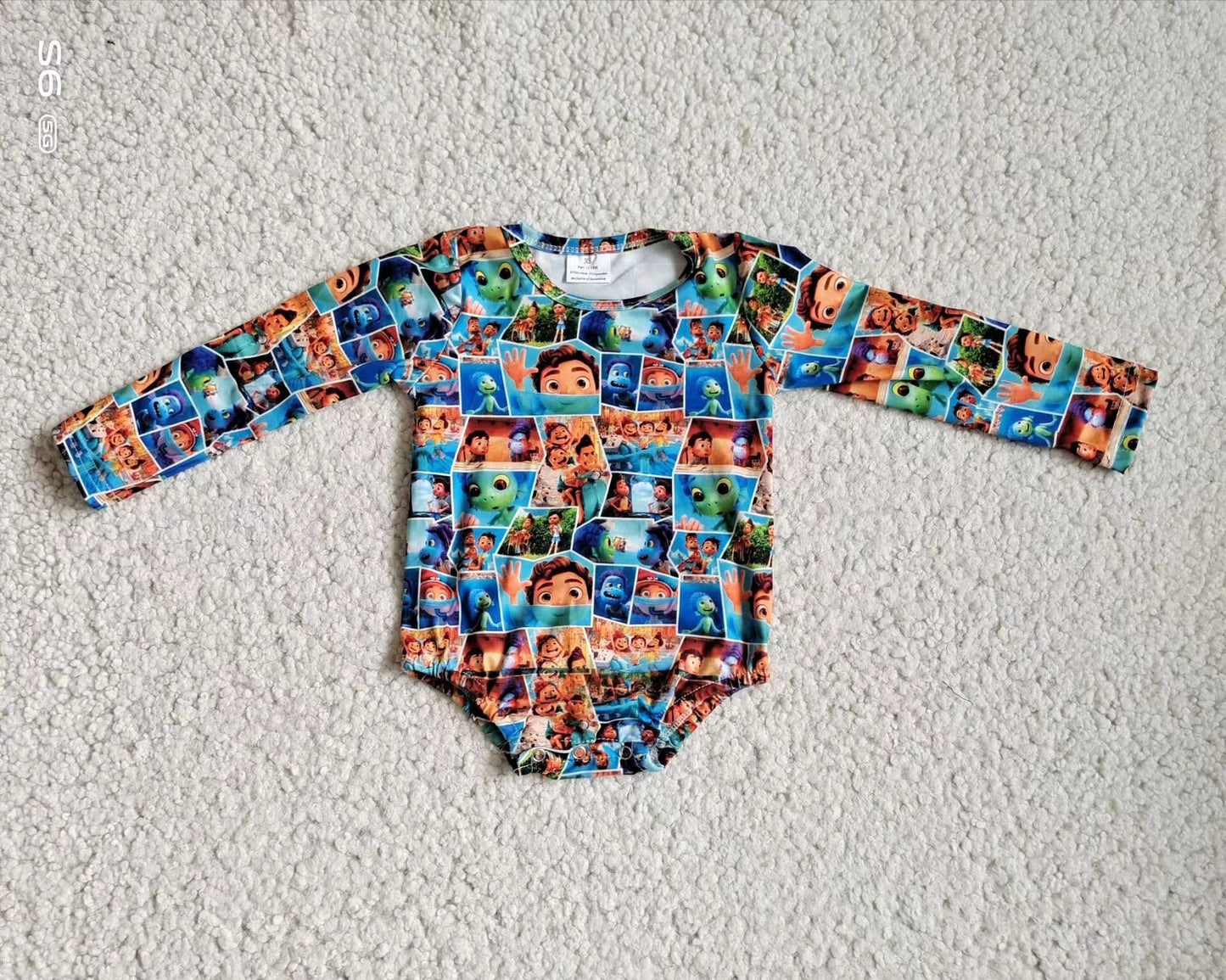 Baby infant cartoon long sleeve rompers