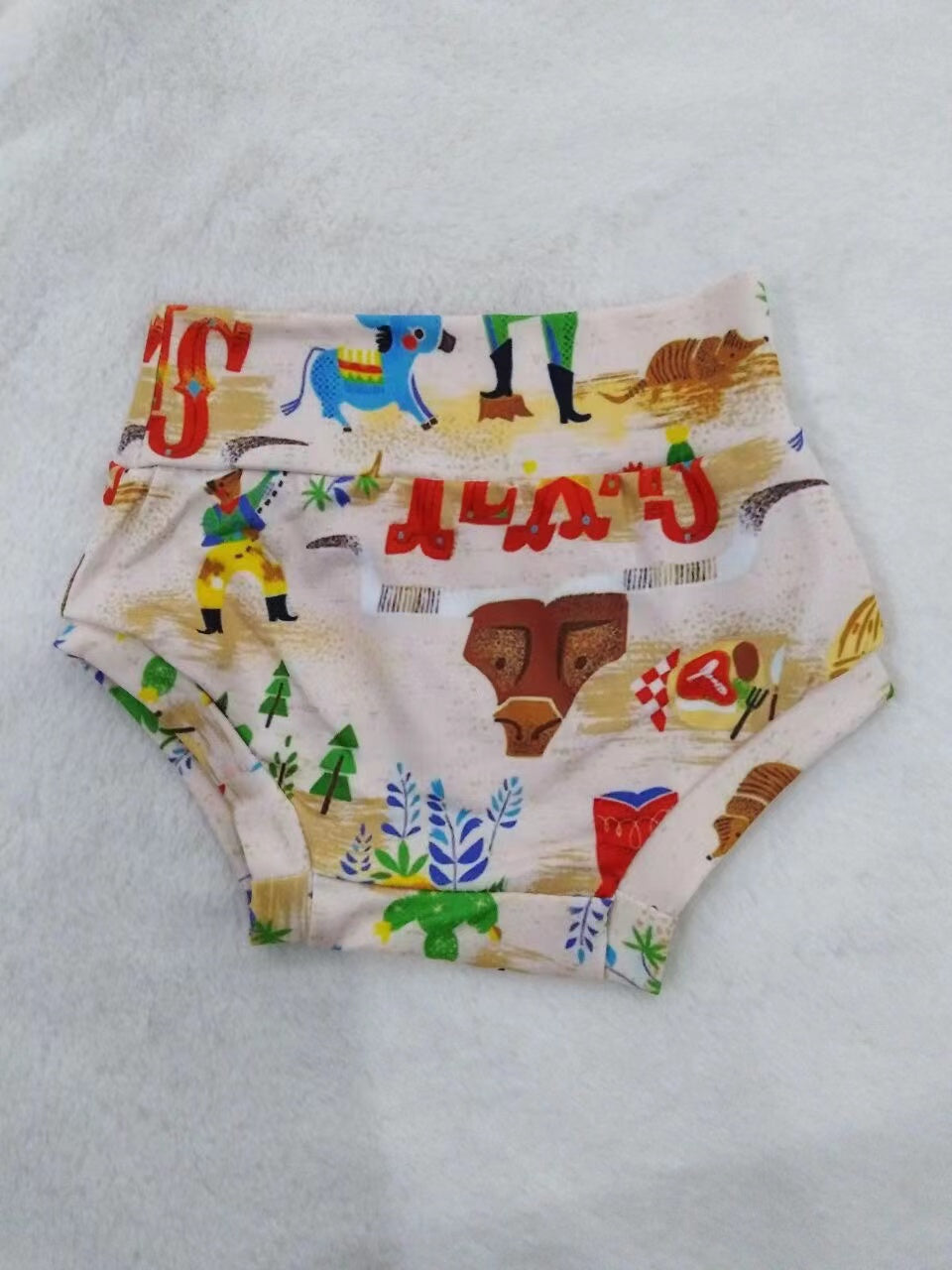 Infant toddler girls horse bummies bloomers