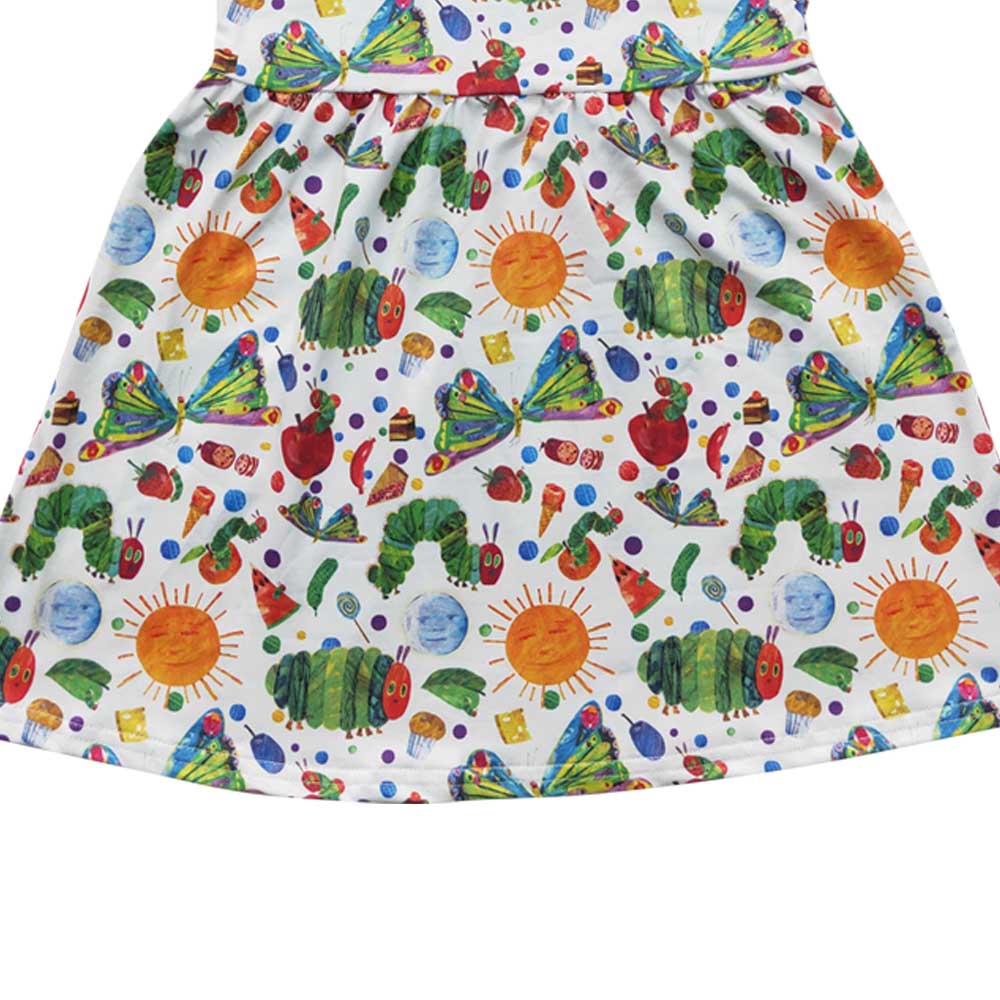 Baby Girls Worm Cartoon Knee Length Dresses