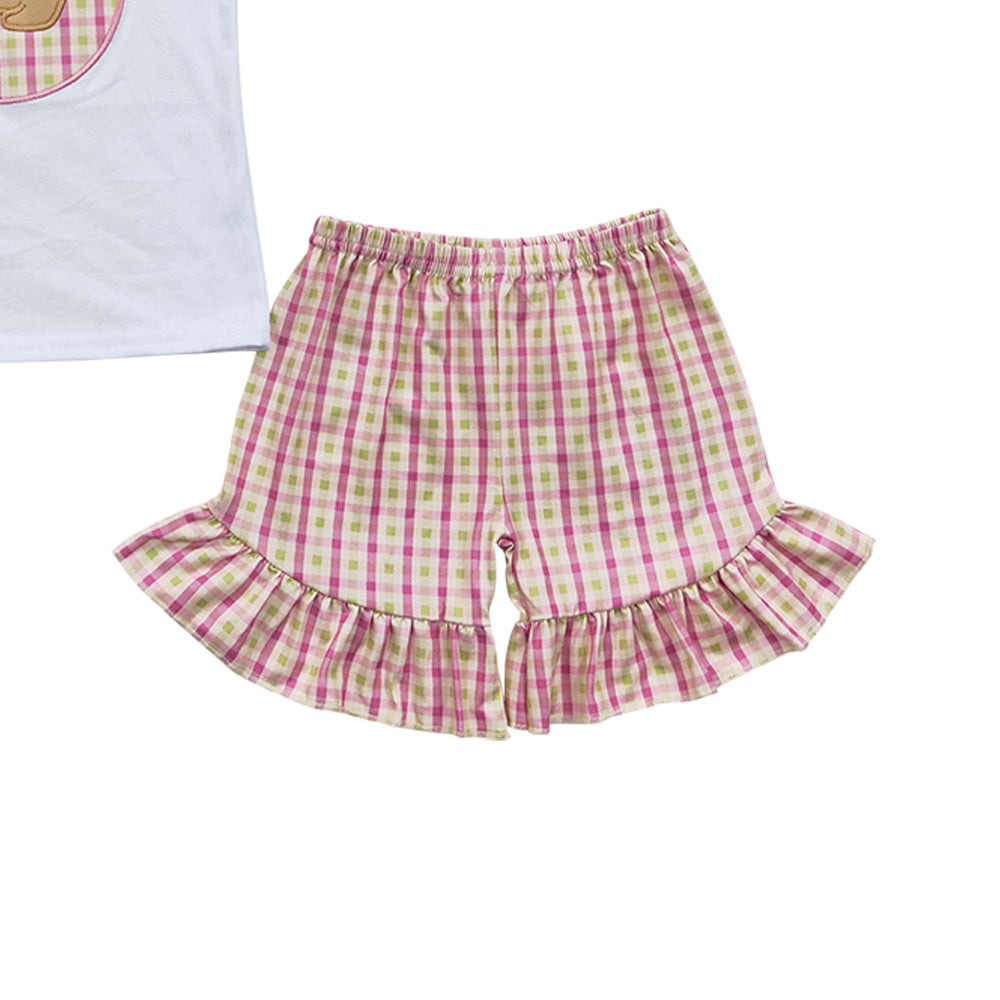Baby Girls Easter Rabbit Shorts Sets