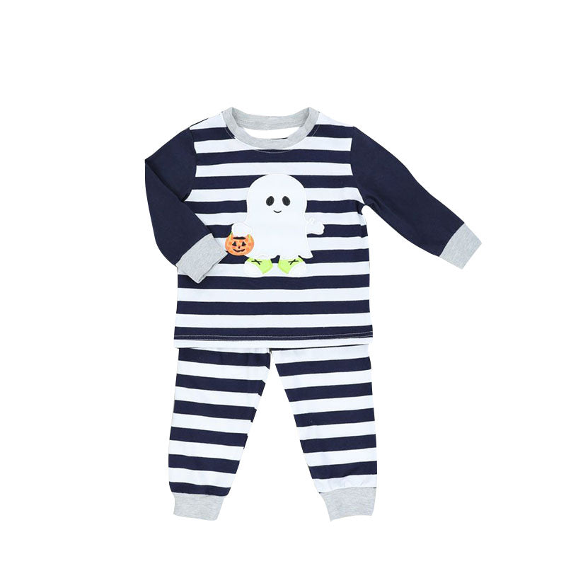 Baby boys ghost stripe pajamas pants clothes sets