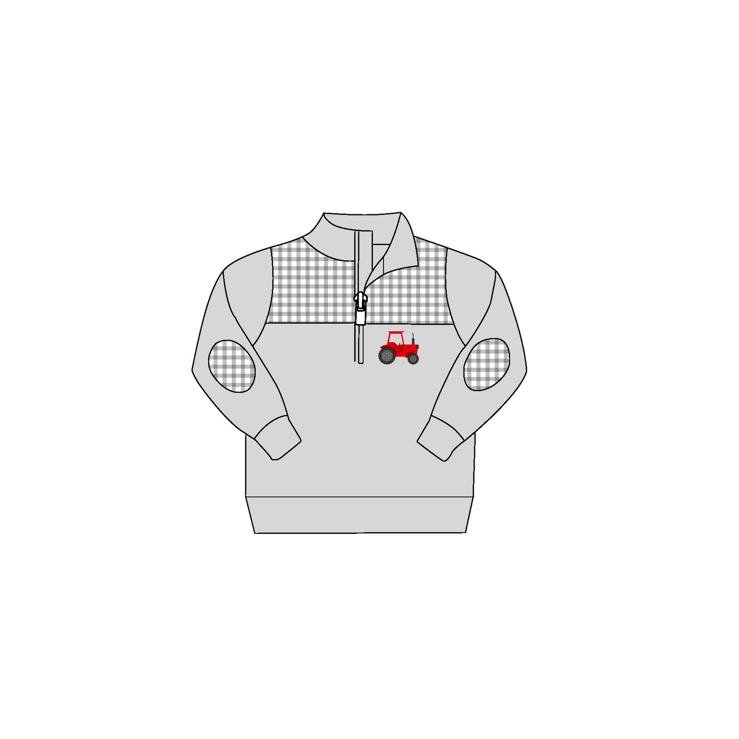 Baby Boys tractor pullover shirts tops