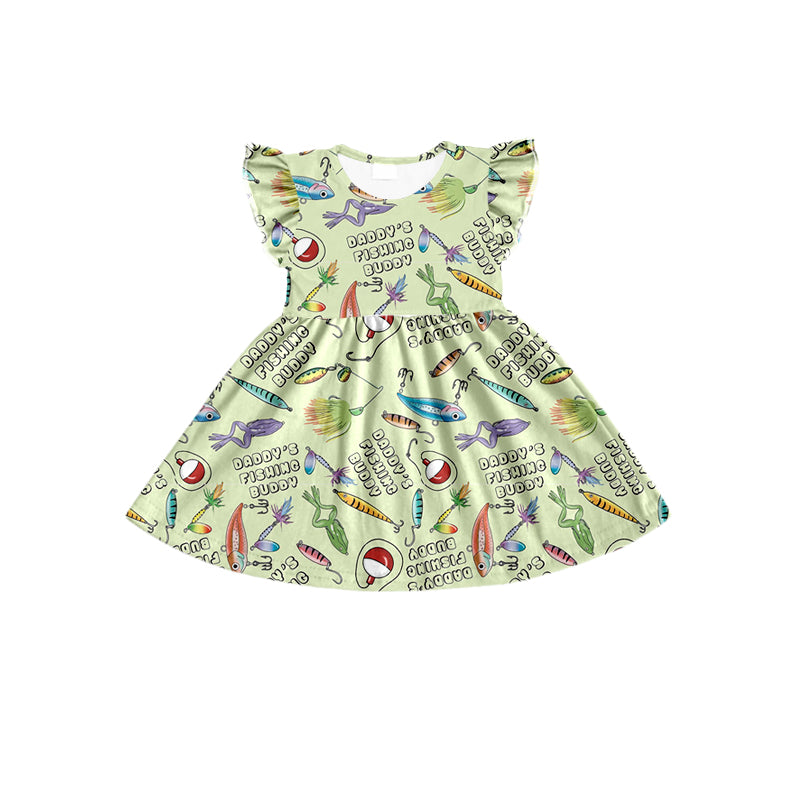 Baby Girls Fishing pearl Dresses